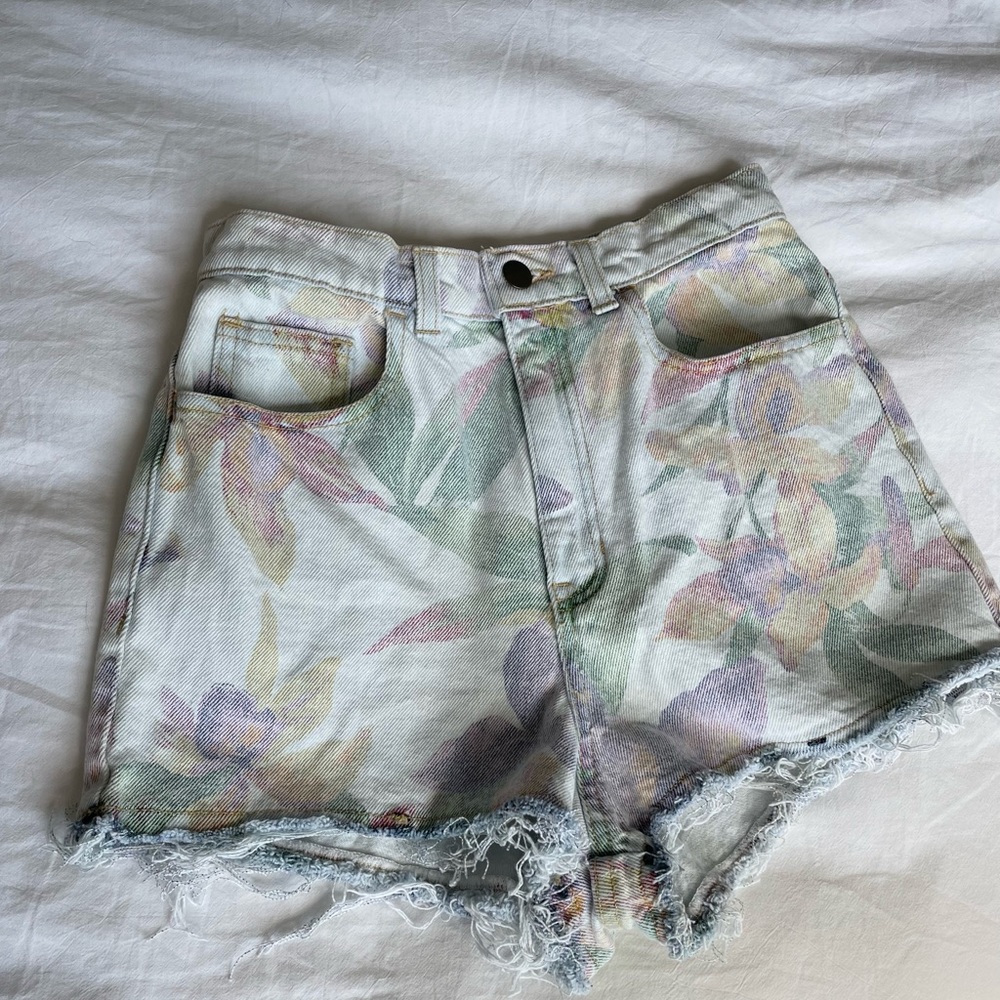 American Apparel Denim Shorts